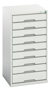 Bott Verso Drawer Cabinets 525 x 550  Tool Storage for garages and workshops Verso 525Wx550Dx1000H 9 Drawer Cabinet